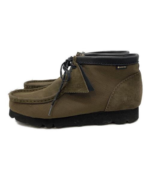CLARKS（クラークス）CLARKS (クラークス) Wallabee Boot GTX　61269692 Olive Textile サイズ:26.5の古着・服飾アイテム