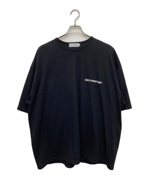 COOTIE PRODUCTIONS（クーティープロダクツ）COOTIE PRODUCTIONS (クーティープロダクツ) ロゴTシャツ ブラック サイズ:Lの古着・服飾アイテム