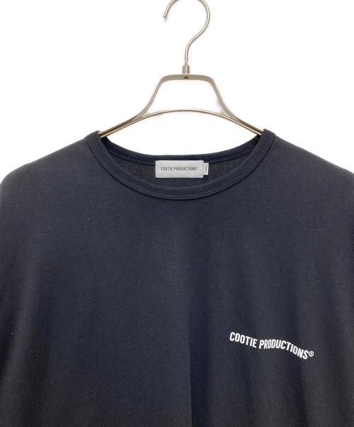 COOTIE PRODUCTIONS（クーティープロダクツ）COOTIE PRODUCTIONS (クーティープロダクツ) ロゴTシャツ ブラック サイズ:Lの古着・服飾アイテム