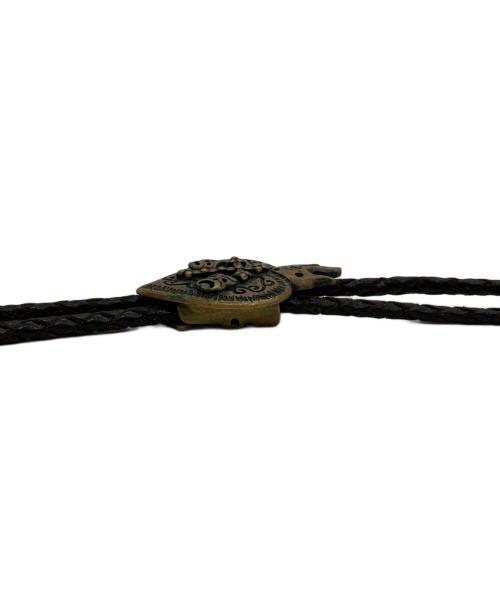 GANGSTERVILLE（ギャングスタービル）GANGSTERVILLE (ギャングスタービル) Galcia (ガルシア) ループタイ ブラウン サイズ:表記サイズなしの古着・服飾アイテム