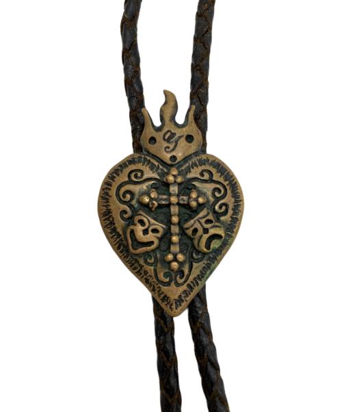 GANGSTERVILLE（ギャングスタービル）GANGSTERVILLE (ギャングスタービル) Galcia (ガルシア) ループタイ ブラウン サイズ:表記サイズなしの古着・服飾アイテム