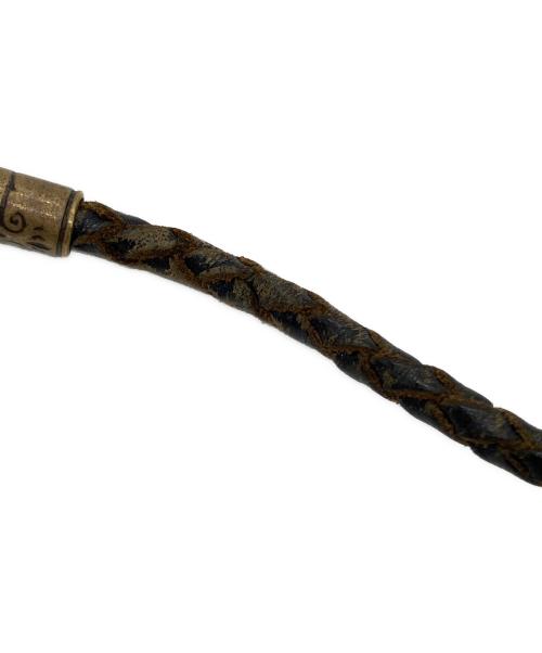 GANGSTERVILLE（ギャングスタービル）GANGSTERVILLE (ギャングスタービル) Galcia (ガルシア) ループタイ ブラウン サイズ:表記サイズなしの古着・服飾アイテム