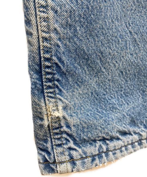 CarHartt（カーハート）CarHartt (カーハート) Flannel Lined Jeans　B21 DST インディゴ サイズ:SIZE 86cm (W34)の古着・服飾アイテム