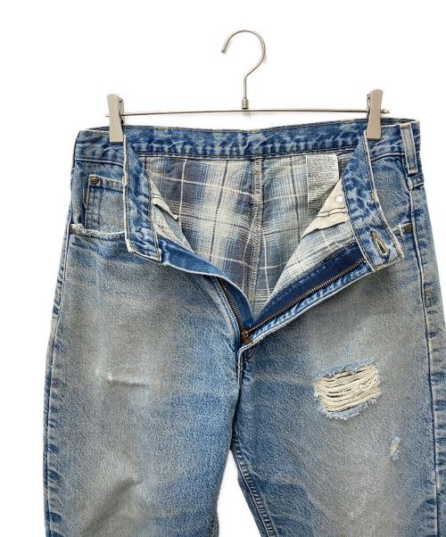 CarHartt（カーハート）CarHartt (カーハート) Flannel Lined Jeans　B21 DST インディゴ サイズ:SIZE 86cm (W34)の古着・服飾アイテム