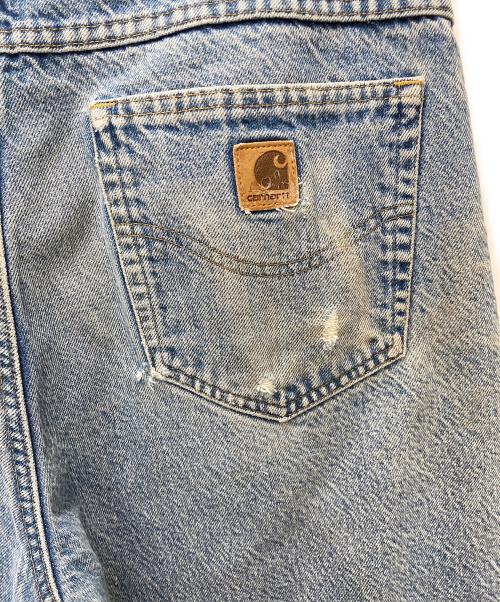 CarHartt（カーハート）CarHartt (カーハート) Flannel Lined Jeans　B21 DST インディゴ サイズ:SIZE 86cm (W34)の古着・服飾アイテム