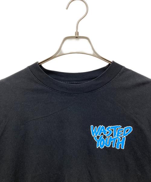WASTED YOUTH（ウェイステッドユース）WASTED YOUTH (ウェイステッドユース) Tシャツ ブラック サイズ:Lの古着・服飾アイテム