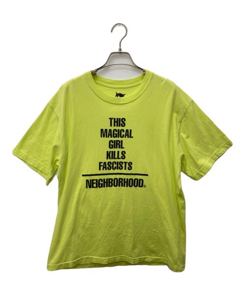 NEIGHBORHOOD（ネイバーフッド）NEIGHBORHOOD (ネイバーフッド) JUN INAGAWA (ジュンイナガワ) NH X JUN INAGAWA.TEE イエロー サイズ:Mの古着・服飾アイテム