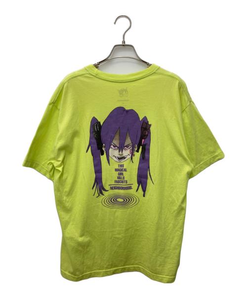 NEIGHBORHOOD（ネイバーフッド）NEIGHBORHOOD (ネイバーフッド) JUN INAGAWA (ジュンイナガワ) NH X JUN INAGAWA.TEE イエロー サイズ:Mの古着・服飾アイテム