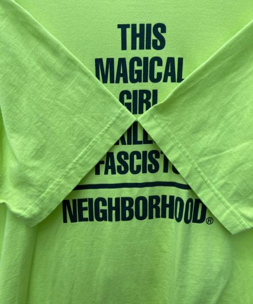 NEIGHBORHOOD（ネイバーフッド）NEIGHBORHOOD (ネイバーフッド) JUN INAGAWA (ジュンイナガワ) NH X JUN INAGAWA.TEE イエロー サイズ:Mの古着・服飾アイテム