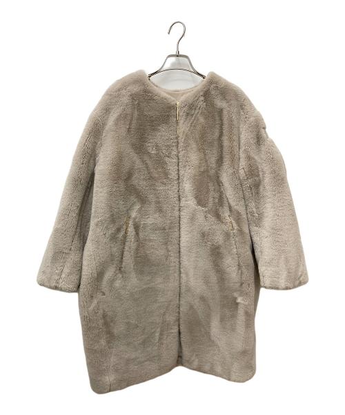 TATRAS（タトラス）TATRAS (タトラス) タミル ノーカラーコート LTAT23A4908-L ベージュ（L.GRAY） サイズ:02の古着・服飾アイテム