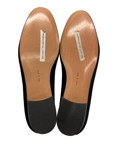 Salvatore Ferragamo（サルヴァトーレ フェラガモ）Salvatore Ferragamo (サルヴァトーレ フェラガモ) ベロアパンプス ネイビー サイズ:6Bの古着・服飾アイテム