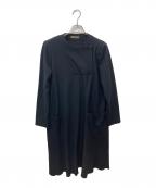 Y'sワイズ）の古着「ウールワンピース」｜ブラック