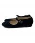 CORSO ROMA 9 (コルソローマノーヴェ) VELVET SHOES UW46-ANNA83 ブラック サイズ:38：4000円