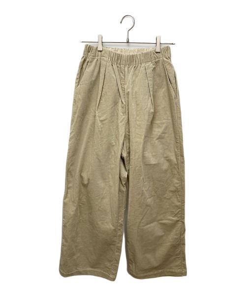 KAGURE（カグレ）KAGURE (カグレ) ライスコールイージーパンツ GA47-24S009 ベージュ サイズ:Freeの古着・服飾アイテム