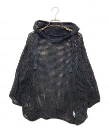 ARMY TWILL（アーミーツイル）の古着「Cotton Mesh Hoodie」｜ブラック