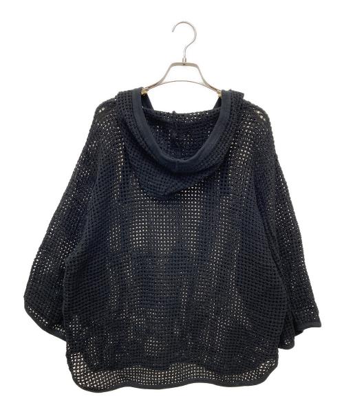 ARMY TWILL（アーミーツイル）ARMY TWILL (アーミーツイル) Cotton Mesh Hoodie ブラック サイズ:Sの古着・服飾アイテム