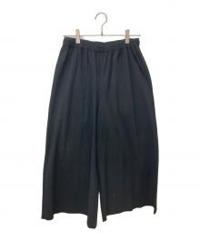 me ISSEY MIYAKE（ミーイッセイ ミヤケ）の古着「FINE KNIT PLEATS MI52KF208」｜ブラック