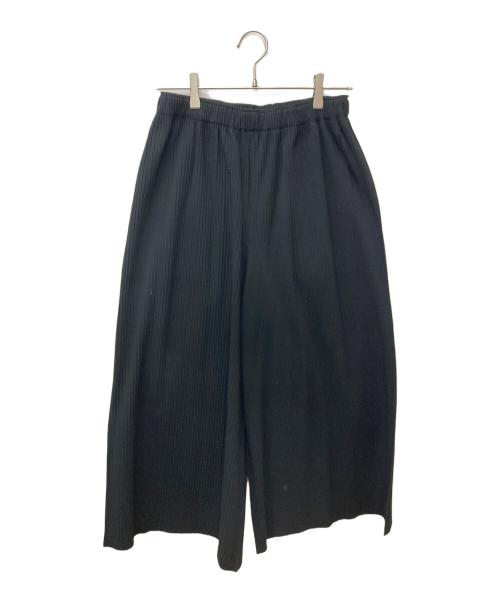 me ISSEY MIYAKE（ミーイッセイ ミヤケ）me ISSEY MIYAKE (ミーイッセイ ミヤケ) FINE KNIT PLEATS MI52KF208 ブラック サイズ:サイズ表記なしの古着・服飾アイテム