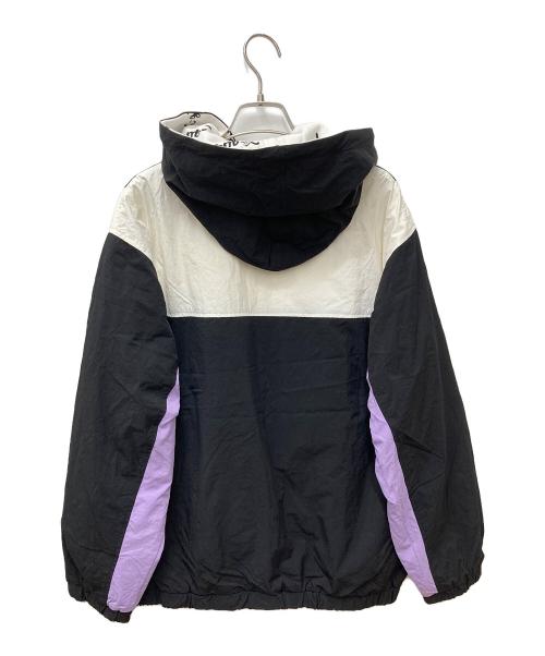 X-GIRL（エックスガール）X-GIRL (エックスガール) REVERSIBLE JACKET 05194513 ブラック×パープル サイズ:2 未使用品の古着・服飾アイテム