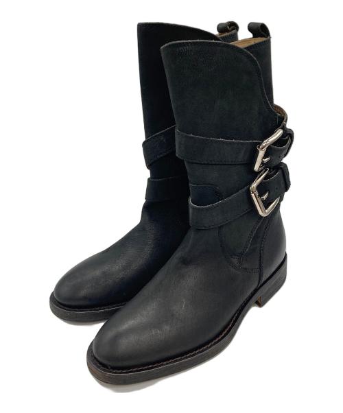 DOLCE & GABBANA（ドルチェ＆ガッバーナ）DOLCE & GABBANA (ドルチェ＆ガッバーナ) ロングブーツ DS2492 E1453 ブラック サイズ:36の古着・服飾アイテム