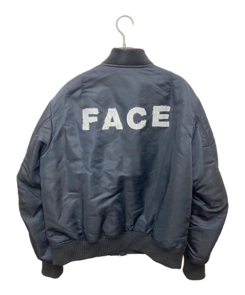 FACETASM（ファセッタズム）FACETASM (ファセッタズム) MA-1ジャケット MIU-JK-01 ブラック サイズ:Fの古着・服飾アイテム