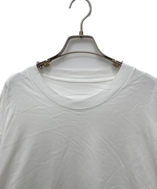 Maison Margiela（メゾンマルジェラ）Maison Margiela (メゾンマルジェラ) オーバーサイズシームディテールTシャツ ホワイト サイズ:48の古着・服飾アイテム