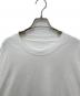 Maison Margiela (メゾンマルジェラ) オーバーサイズシームディテールTシャツ ホワイト サイズ:48：18000円