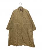 MICHEL Beaudouinミシェル ボードウイン）の古着「LIBERTYスタンドカラーコート」｜ベージュ