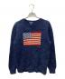POLO RALPH LAUREN（ポロ・ラルフローレン）の古着「星条旗ニット」｜ネイビー