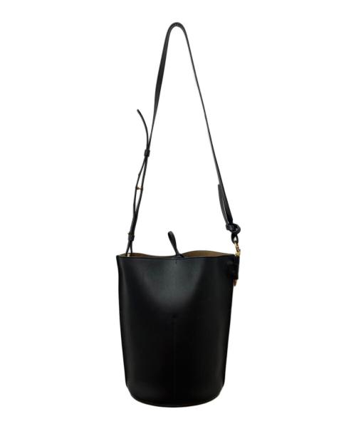 LOEWE（ロエベ）LOEWE (ロエベ) アナグラムバケットバッグ ブラックの古着・服飾アイテム