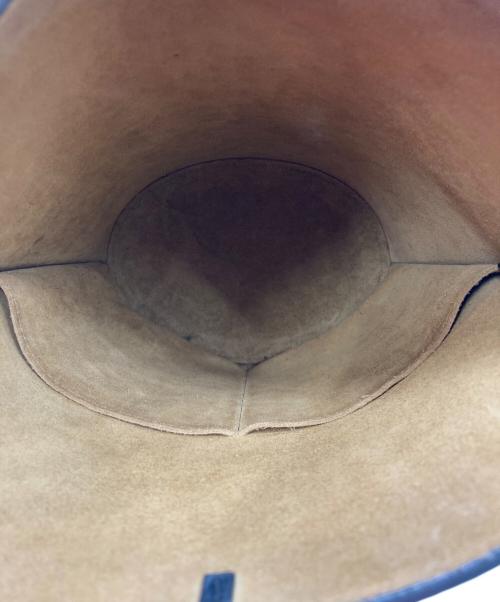 LOEWE（ロエベ）LOEWE (ロエベ) アナグラムバケットバッグ ブラックの古着・服飾アイテム