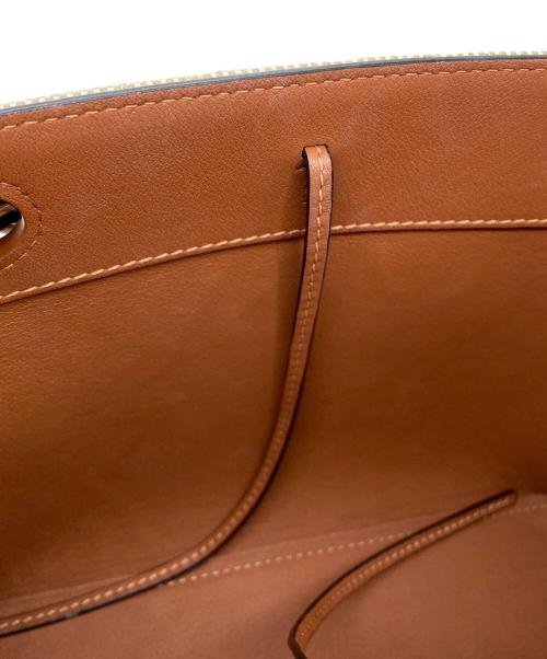 LOEWE（ロエベ）LOEWE (ロエベ) アナグラムミニトートバッグ ベージュの古着・服飾アイテム