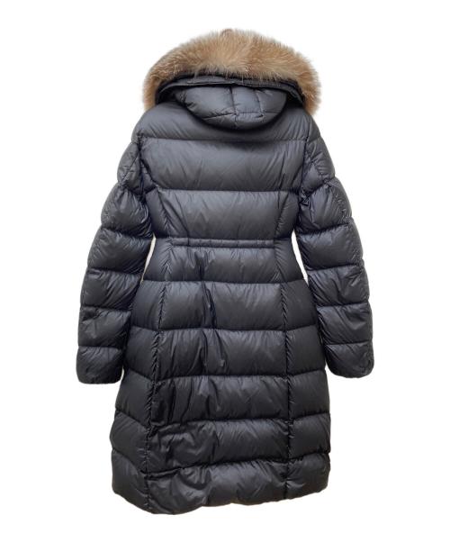 MONCLER（モンクレール）MONCLER (モンクレール) ’BOEDIC GIUBBOTTO’ファー付ダウンコート　I20931C00034 5396Q  ブラック サイズ:00の古着・服飾アイテム