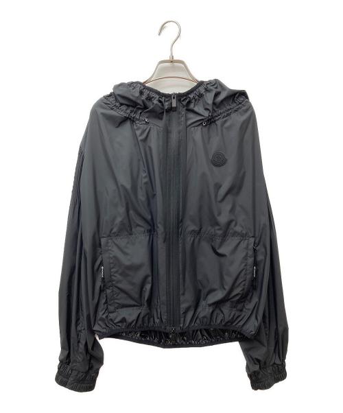 MONCLER（モンクレール）MONCLER (モンクレール) 'AUXONNE GIUBBOTTO'ナイロンジャケット　J20931A00027 54A81 ブラック サイズ:00の古着・服飾アイテム