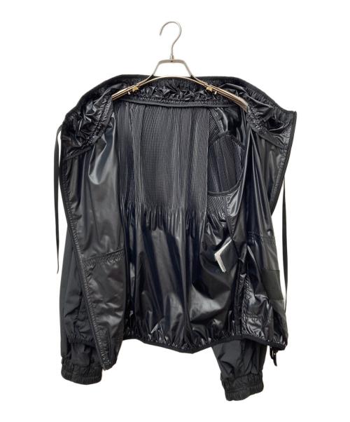 MONCLER（モンクレール）MONCLER (モンクレール) 'AUXONNE GIUBBOTTO'ナイロンジャケット　J20931A00027 54A81 ブラック サイズ:00の古着・服飾アイテム
