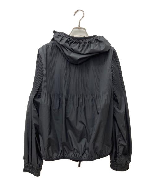 MONCLER（モンクレール）MONCLER (モンクレール) 'AUXONNE GIUBBOTTO'ナイロンジャケット　J20931A00027 54A81 ブラック サイズ:00の古着・服飾アイテム