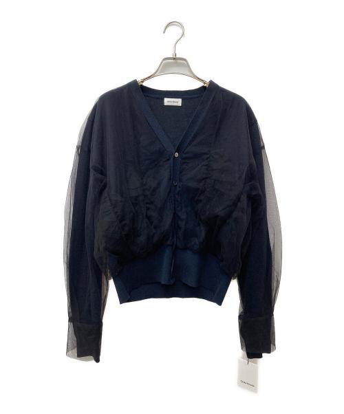 Chika Kisada（チカ キサダ）Chika Kisada (チカ キサダ) チュールカーディガン　CK-25189 ブラック サイズ:1 未使用品の古着・服飾アイテム