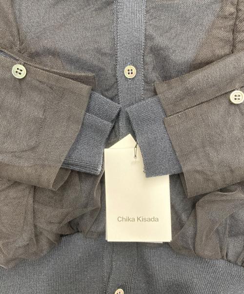 Chika Kisada（チカ キサダ）Chika Kisada (チカ キサダ) チュールカーディガン　CK-25189 ブラック サイズ:1 未使用品の古着・服飾アイテム