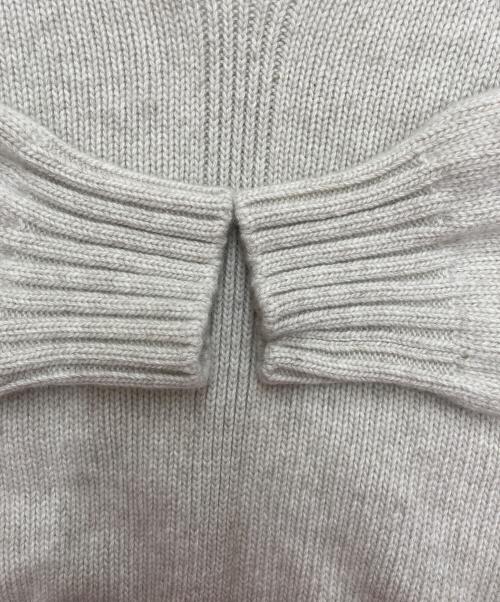 PLAN C（プランシー）PLAN C (プランシー) カシミヤ混セーラーカラーニット　PPCME50K00FW009 ベージュ サイズ:36の古着・服飾アイテム