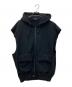 UNDERCOVER（アンダーカバー）の古着「ノースリーブパーカー」｜ブラック