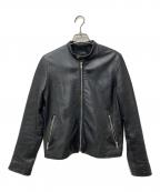 JOURNAL STANDARDジャーナルスタンダード）の古着「シングルライダースジャケット」｜ブラック