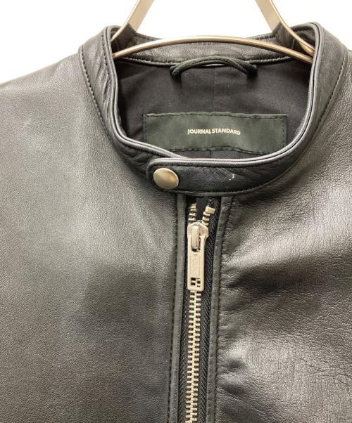 JOURNAL STANDARD（ジャーナルスタンダード）JOURNAL STANDARD (ジャーナルスタンダード) シングルライダースジャケット ブラック サイズ:Sの古着・服飾アイテム