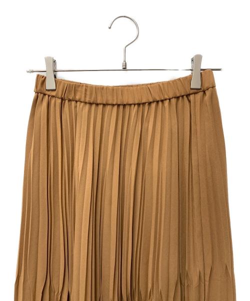 SOEJU（ソージュ）SOEJU (ソージュ) プリーツスカート ベージュ サイズ:Freeの古着・服飾アイテム