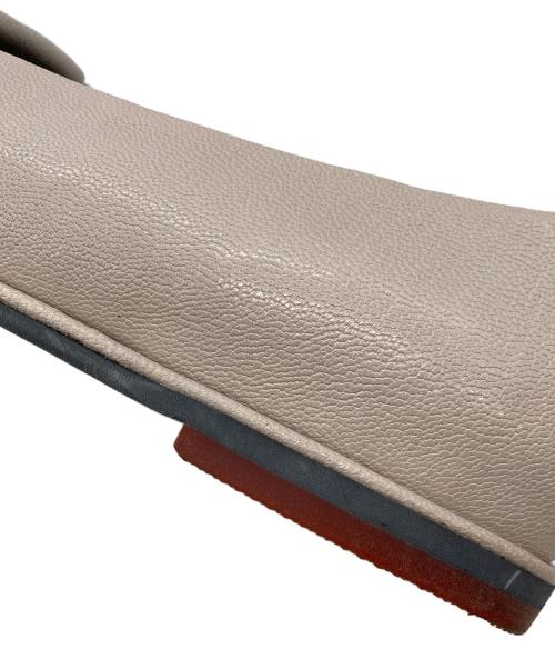 yuko imanishi+（ユウコイマニシプラス）yuko imanishi+ (ユウコイマニシプラス) グルカ風フラットシューズ グレー サイズ:38の古着・服飾アイテム