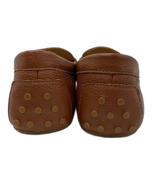 LAUREN RALPH LAUREN（ローレンラルフローレン）LAUREN RALPH LAUREN (ローレンラルフローレン) BARNSBURYフラットシューズ ベージュ サイズ:24cmの古着・服飾アイテム