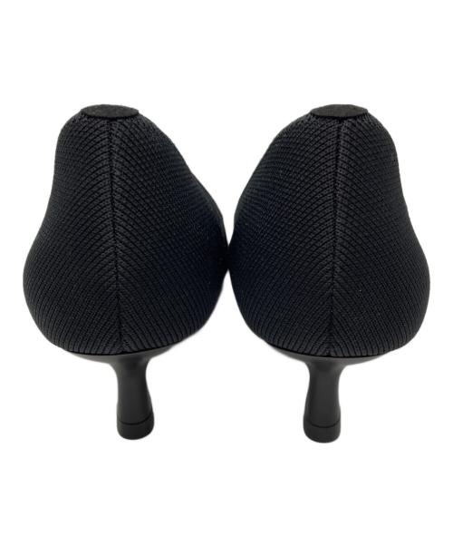 VIVAIA（ビバイア）VIVAIA (ビバイア) ポインテッドトゥ キトゥンヒール パンプス ブラック サイズ:38.5の古着・服飾アイテム