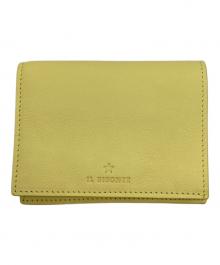 IL BISONTE（イル ビゾンテ）の古着「2つ折り財布　ssw014 pv0001」｜イエロー