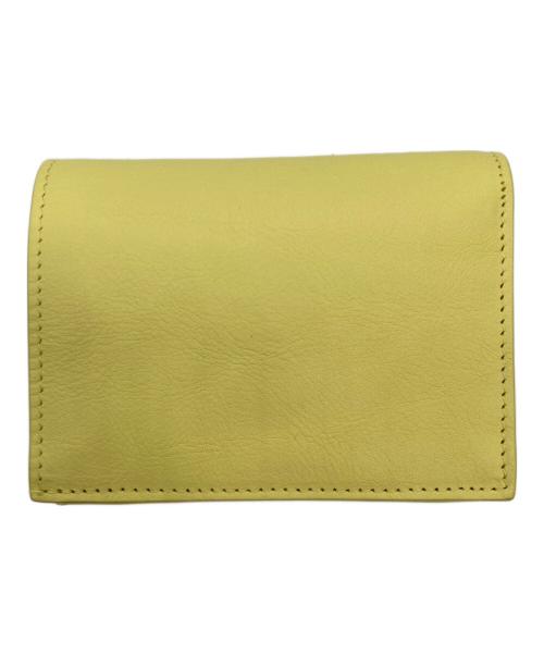 IL BISONTE（イル ビゾンテ）IL BISONTE (イル ビゾンテ) 2つ折り財布　ssw014 pv0001 イエローの古着・服飾アイテム
