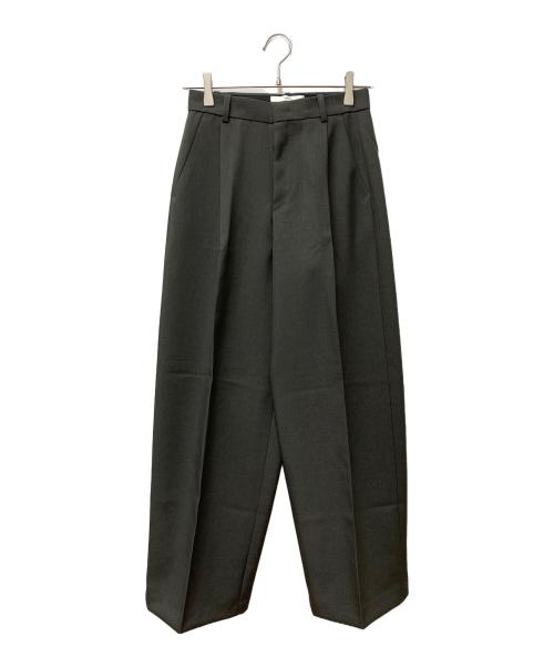 OHOTORO（オオトロ）OHOTORO (オオトロ) Forte Slacks (FW) グレー サイズ:Short Small 未使用品の古着・服飾アイテム