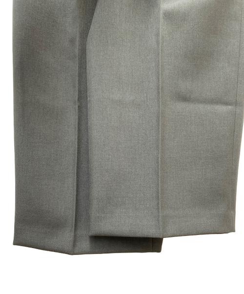 OHOTORO（オオトロ）OHOTORO (オオトロ) Forte Slacks (FW) グレー サイズ:Short Small 未使用品の古着・服飾アイテム